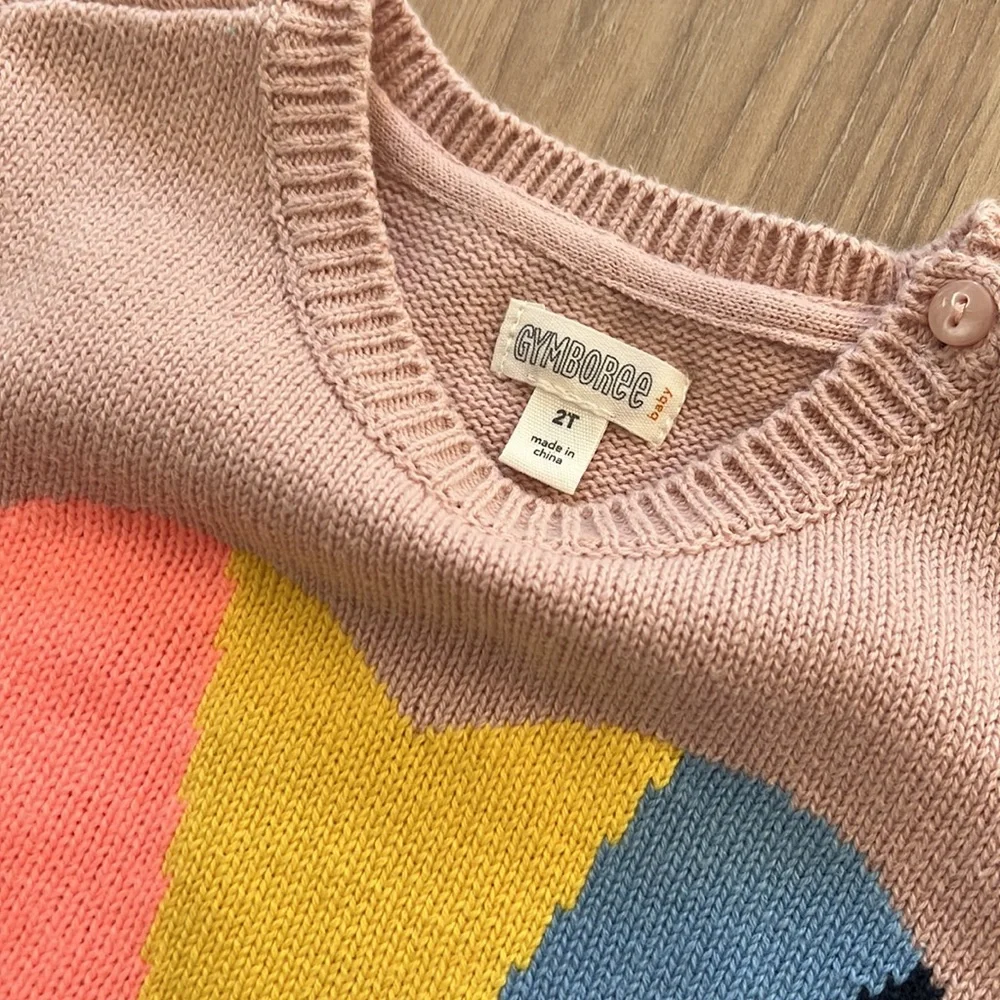 Gymboree Pink Long Sleeve Sweater